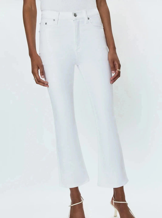 PISTOLA LENNON HIGH RISE BOOT CUT JEAN- VIVID WHITE