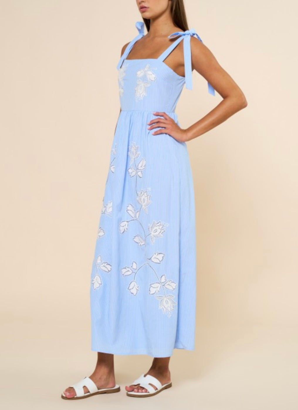 SKY BLUE MAXI DRESS