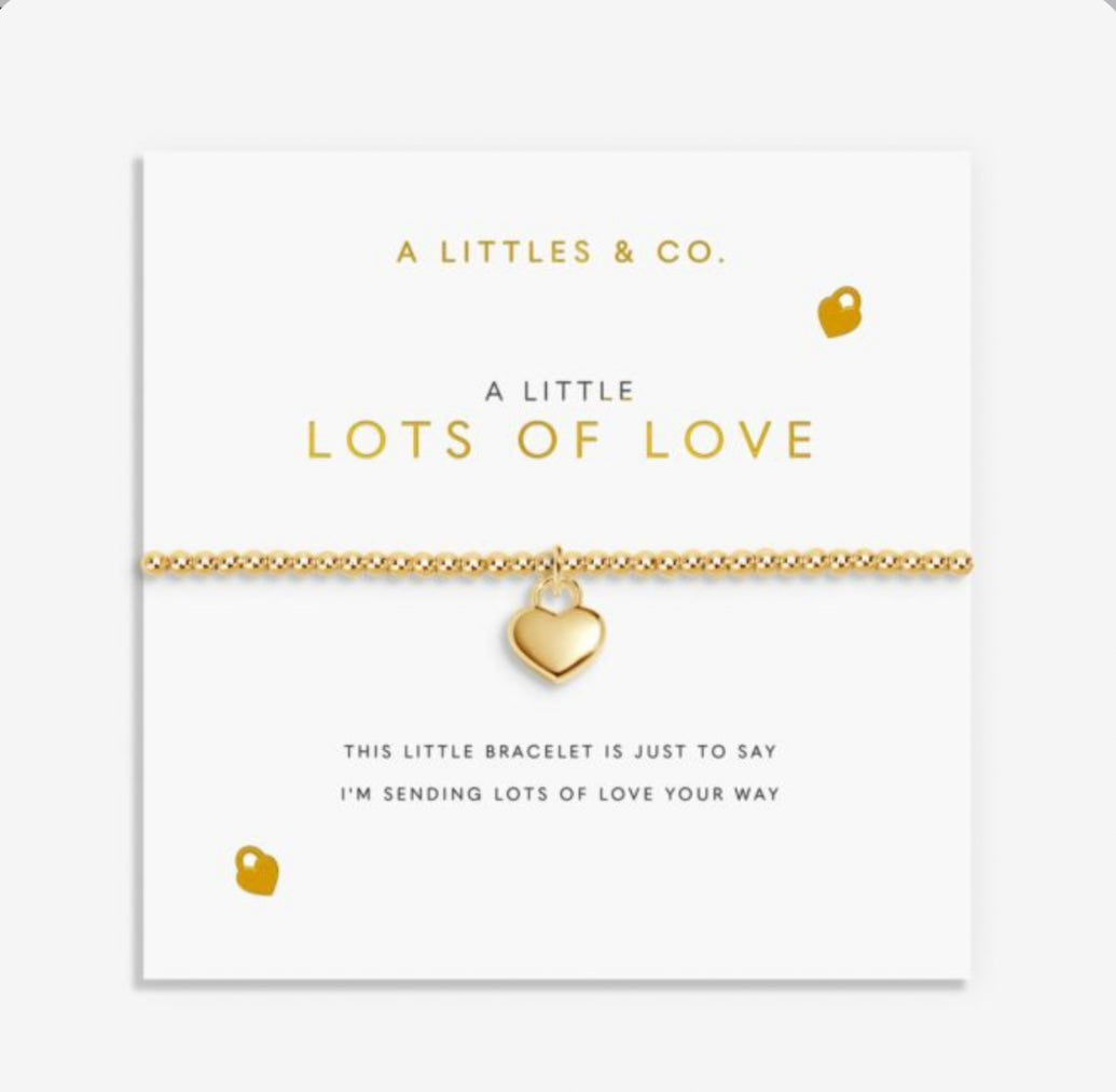A LITTLE 'LOTS OF LOVE' BRACELET