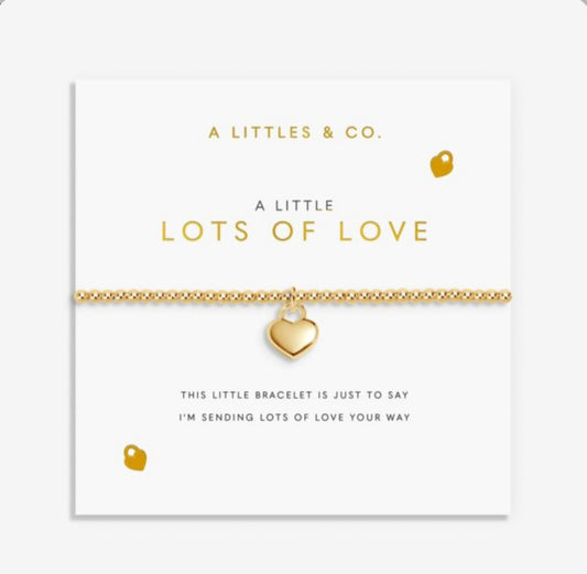 A LITTLE 'LOTS OF LOVE' BRACELET