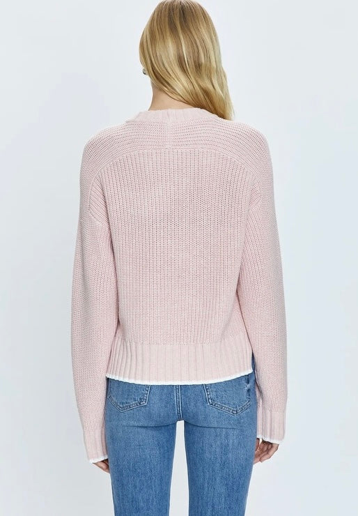 PISTOLA ADINA SWEATER- ICY PINK