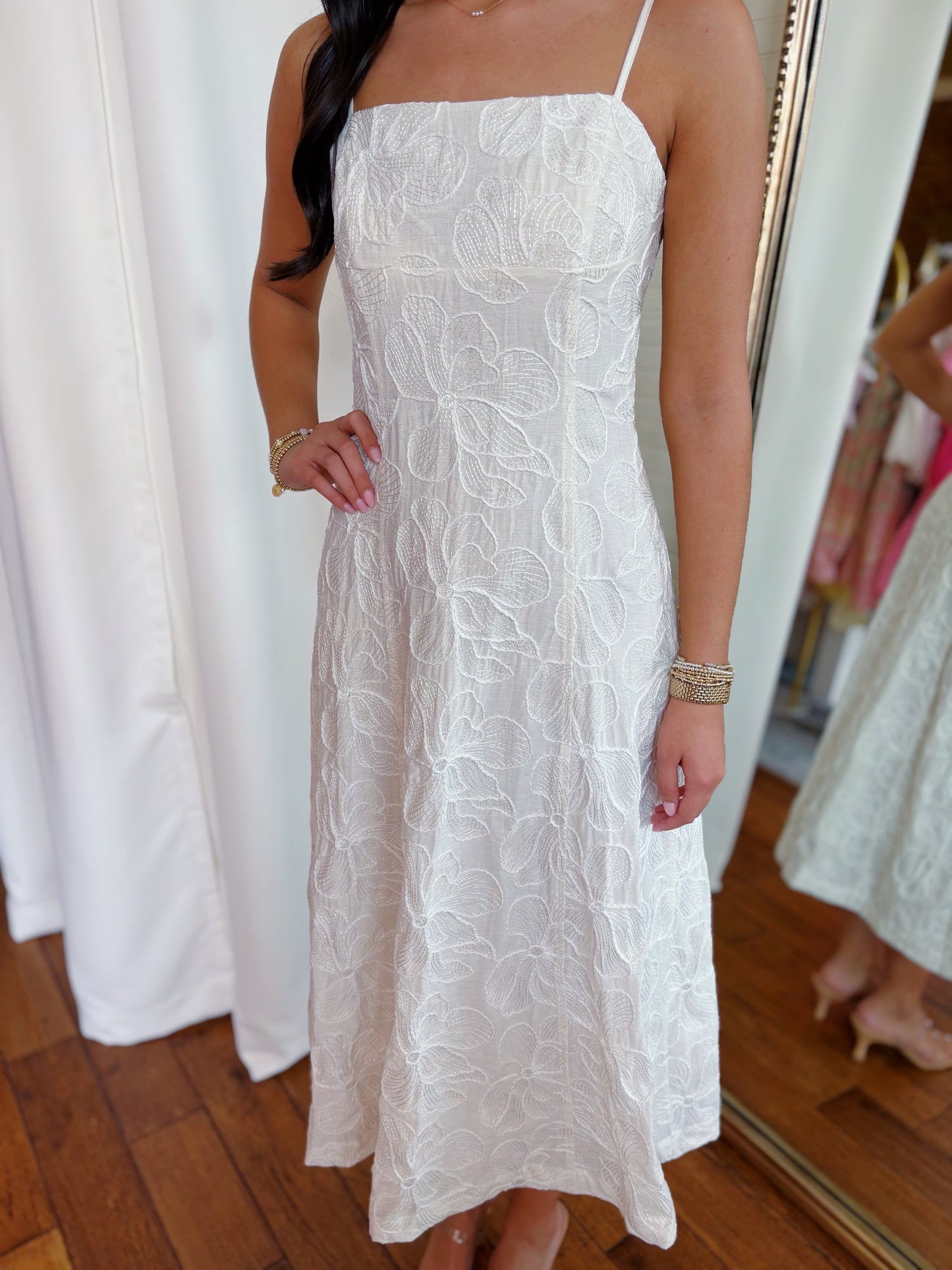FRANCES MAXI DRESS - IVORY