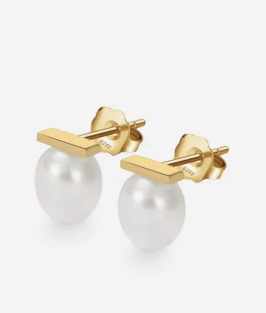 NORA JAMES LUNA BAR STUDS