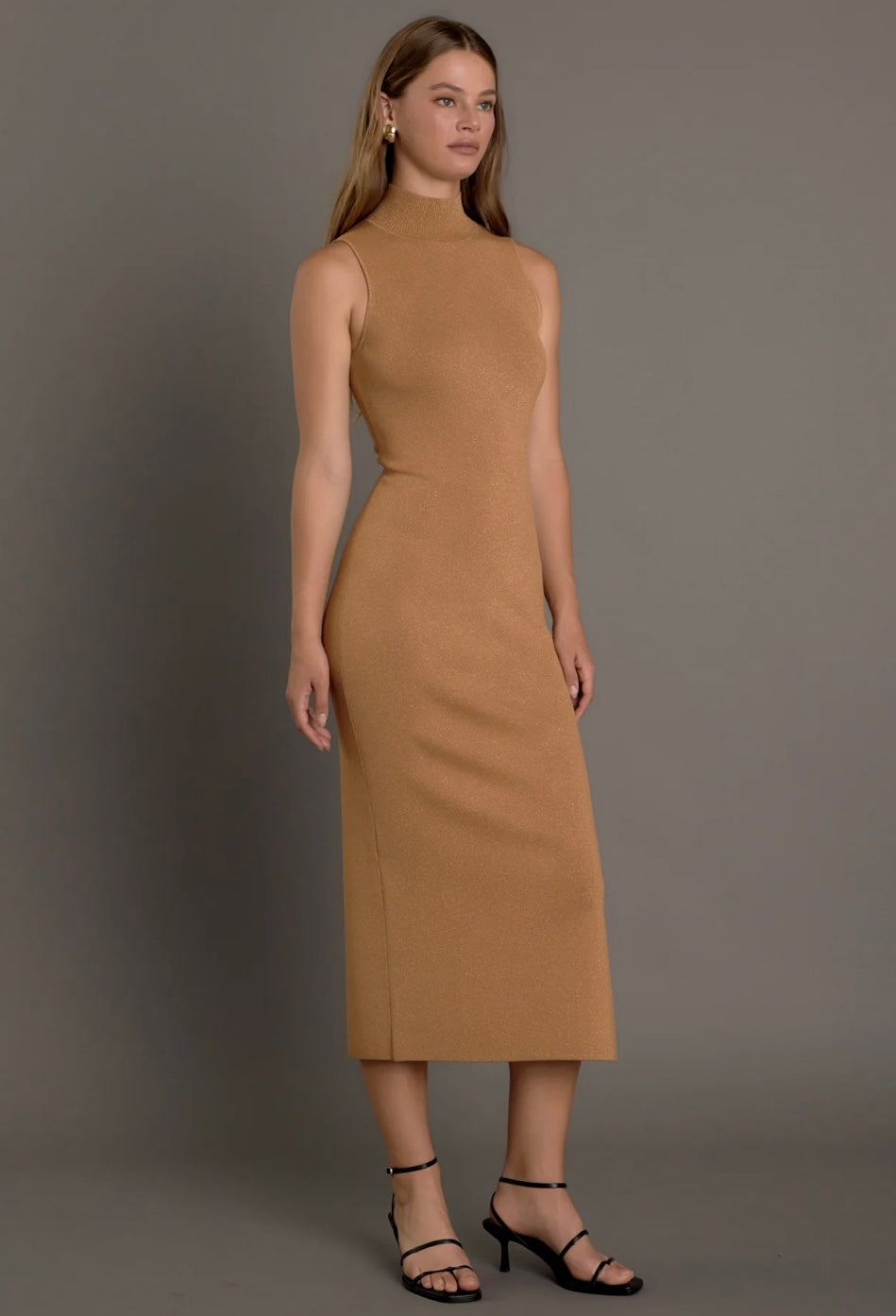 MALANA DRESS- CAMEL