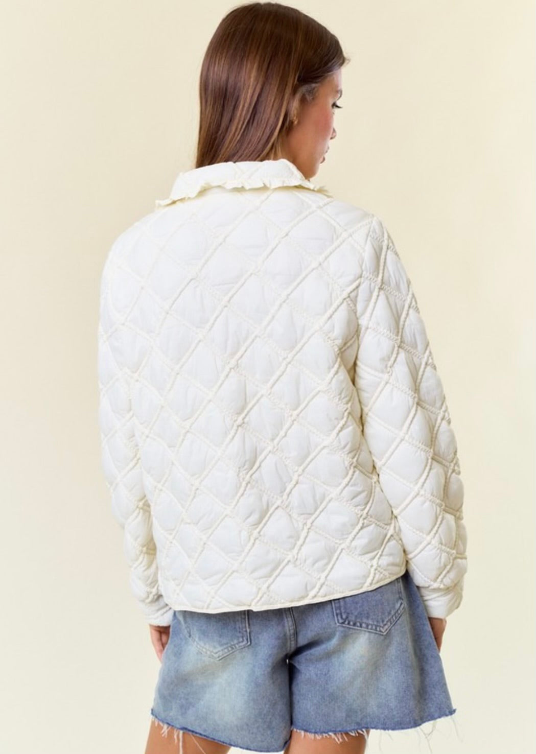 QUINN JACKET IVORY