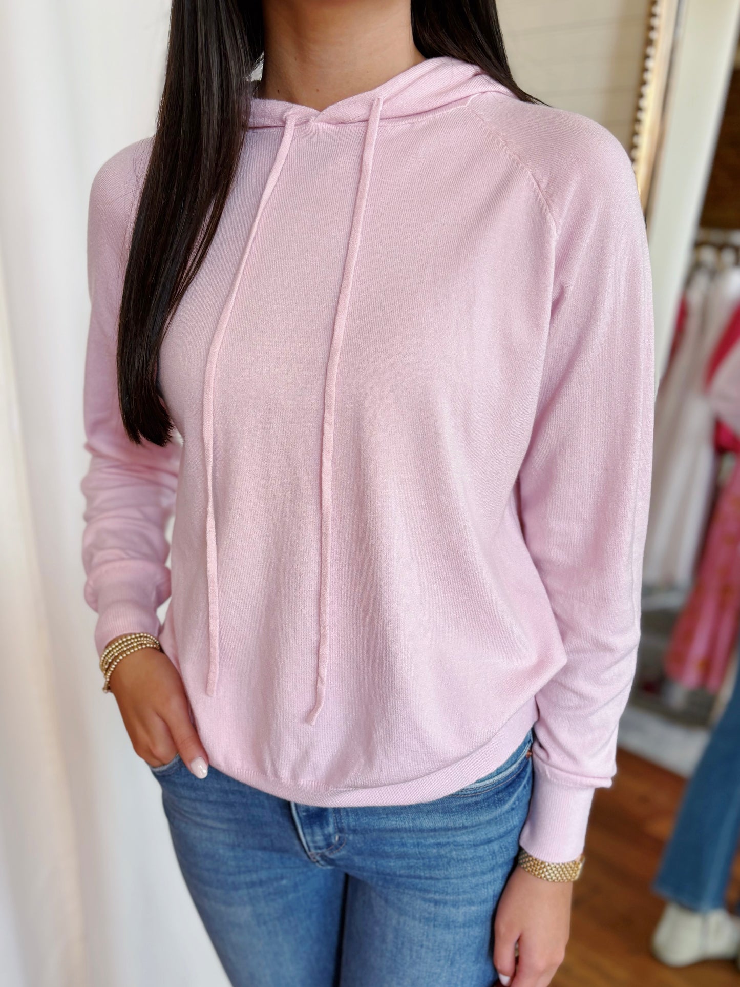 MADISON SWEATER- LIGHT PINK