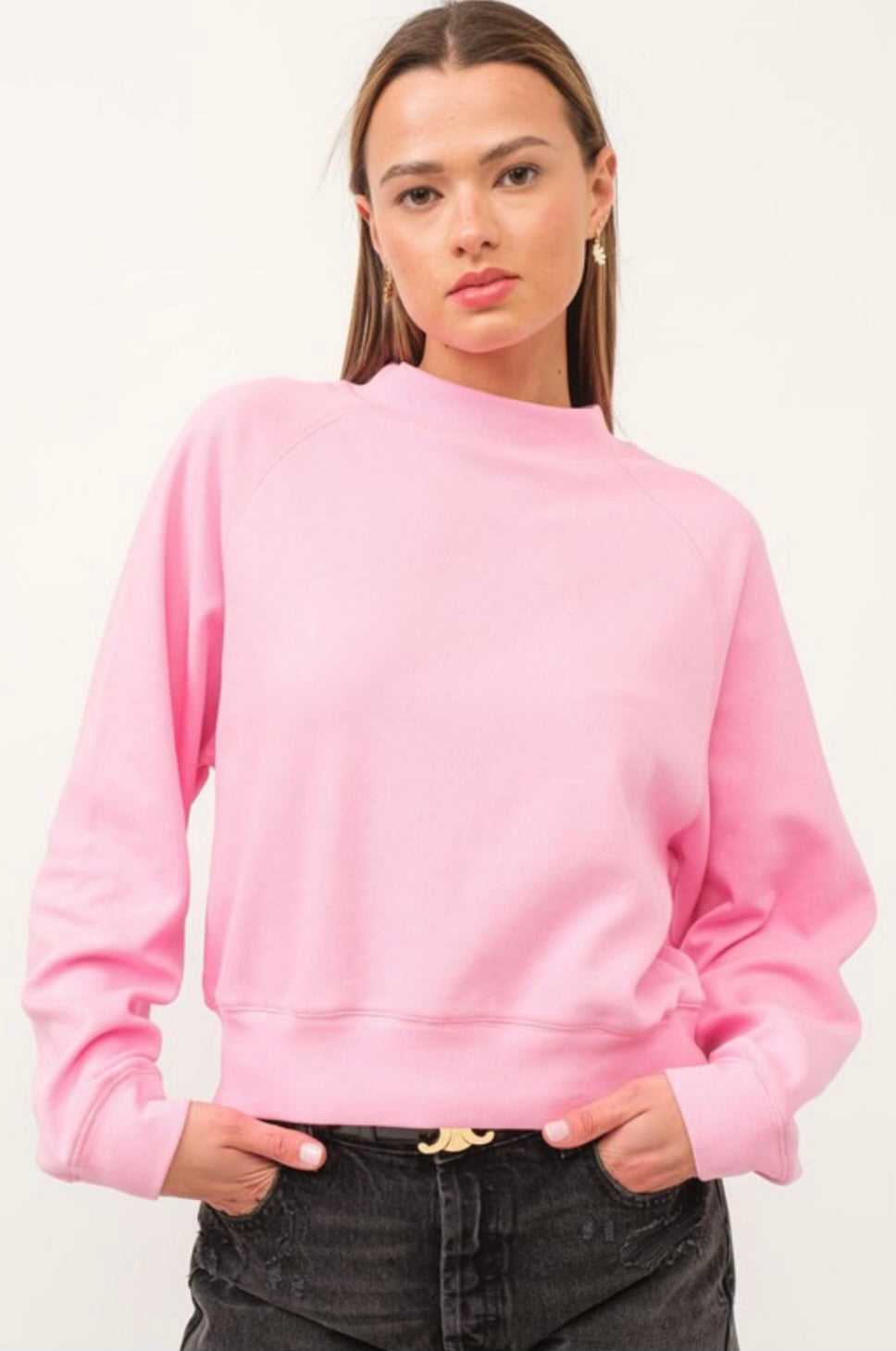 DARBY SWEATSHIRT- PINK