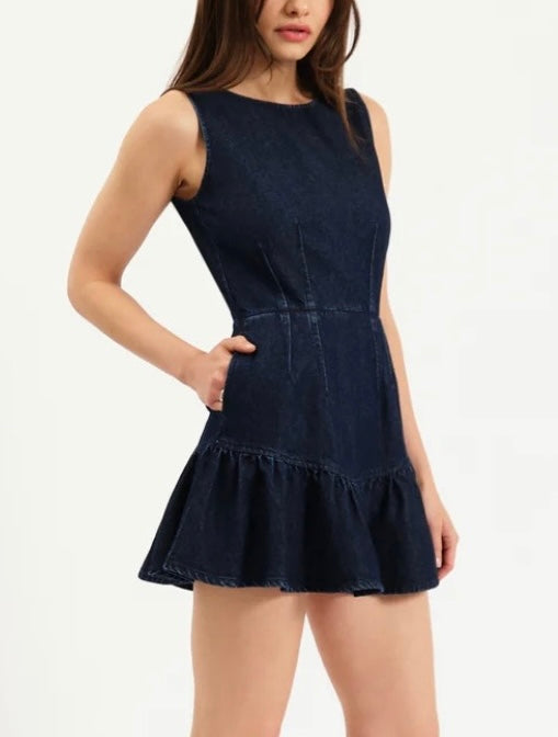 DAZE LAUREL RUFFLE DRESS