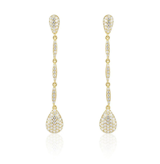 ALINA CZ DROP EARRINGS