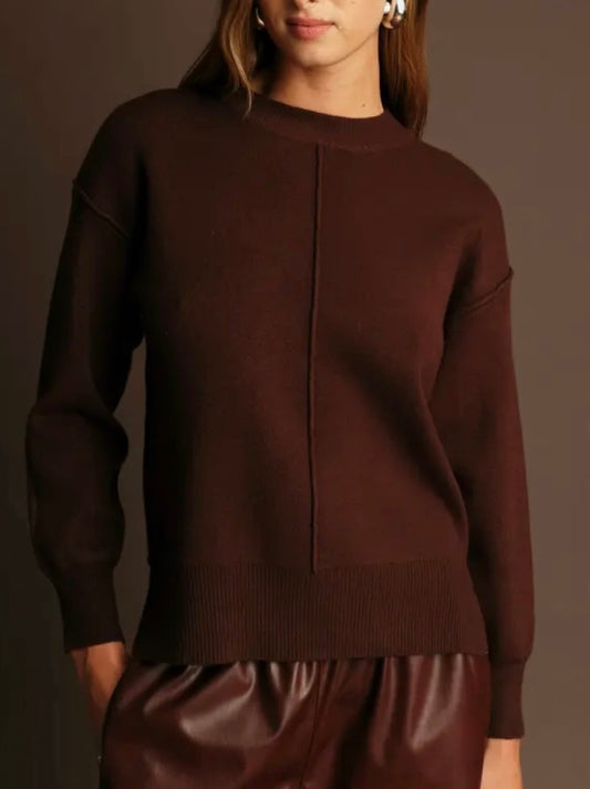 DANI SWEATER- CACAO