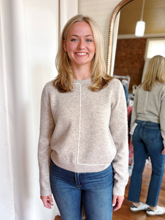 MOLLY SWEATER- OATMEAL