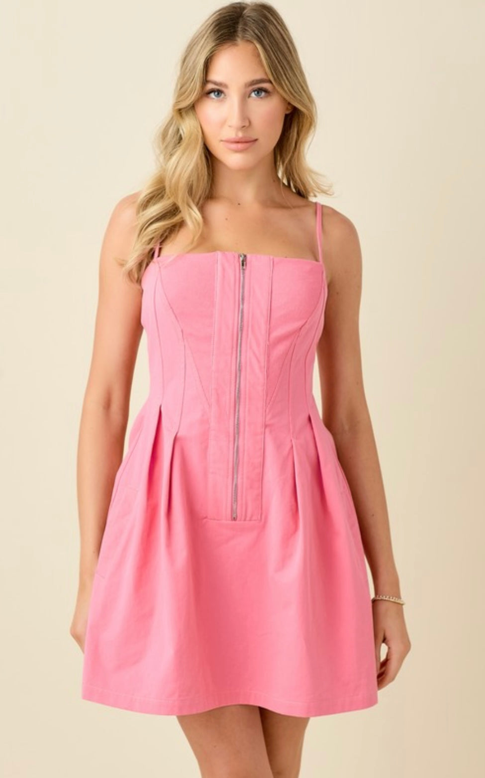 ELLISON DRESS- PINK