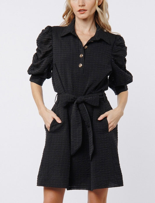 SCARLETTE DRESS- BLACK