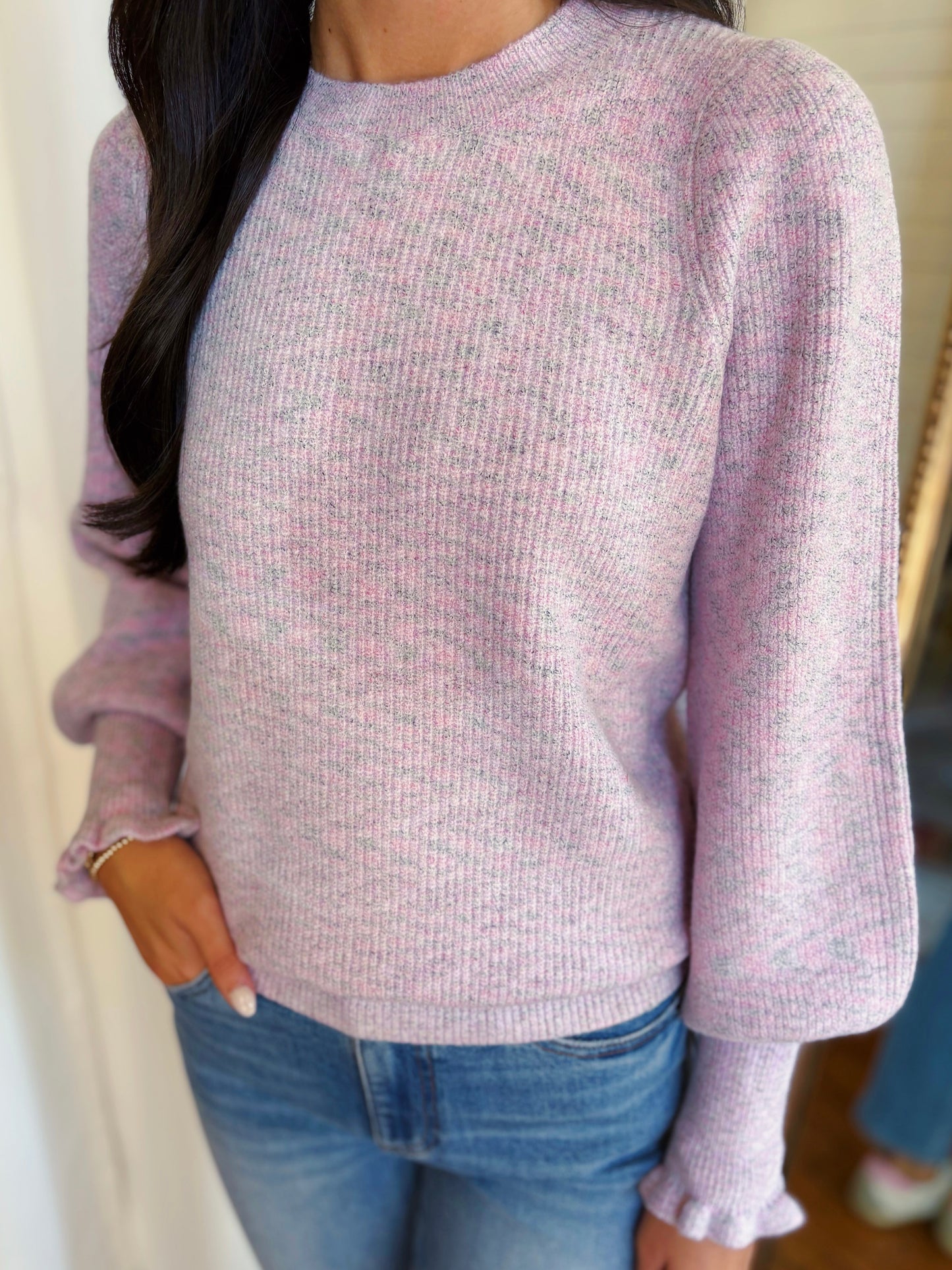 IRIS SWEATER MAUVE