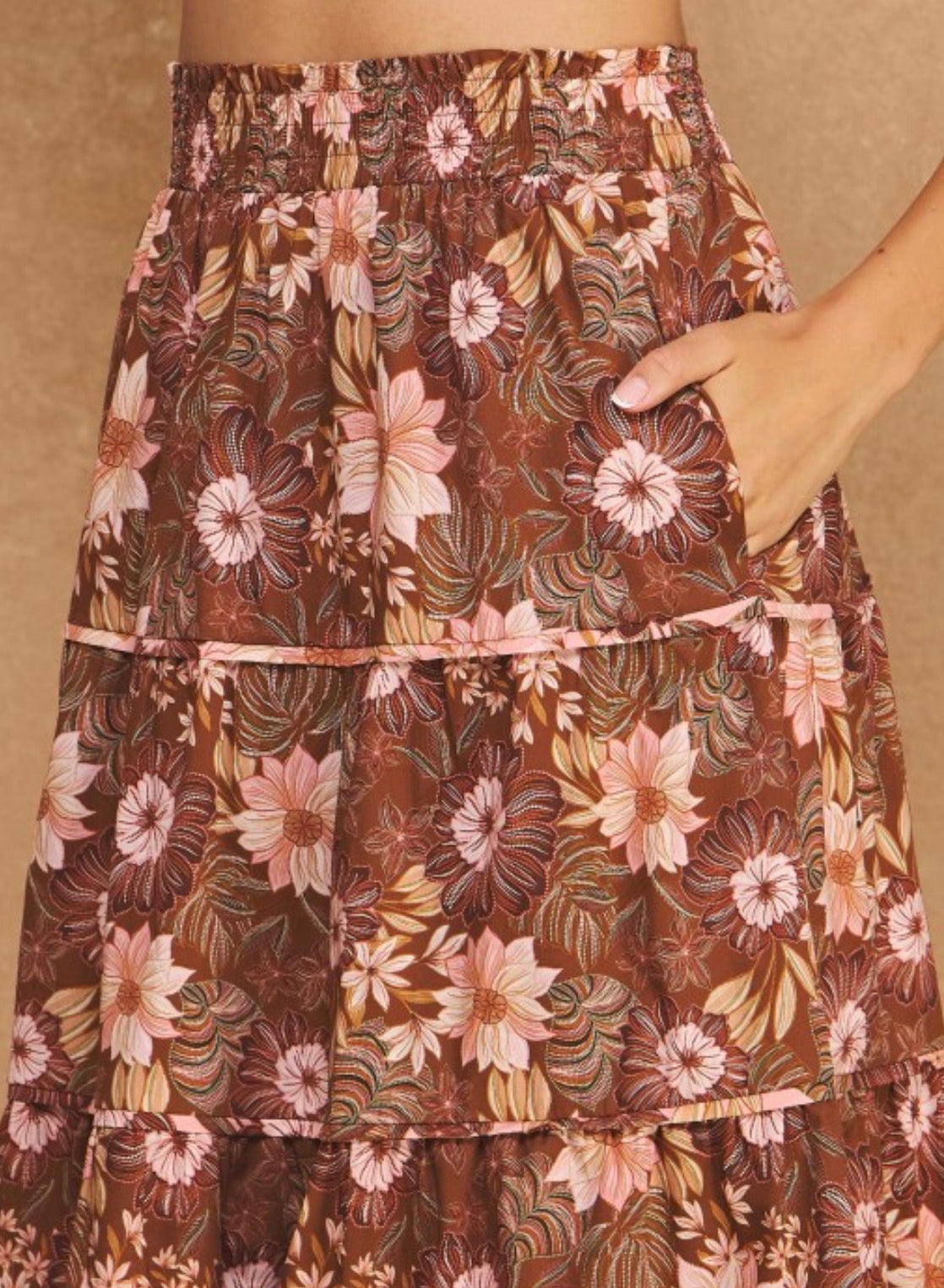 FLORA MIDI SKIRT