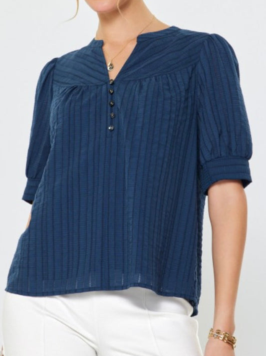 NOEY TOP- NAVY