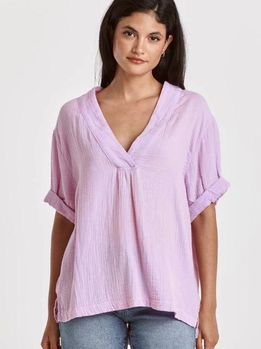 DEAR JOHN JAILEE TOP- FONDANT PINK