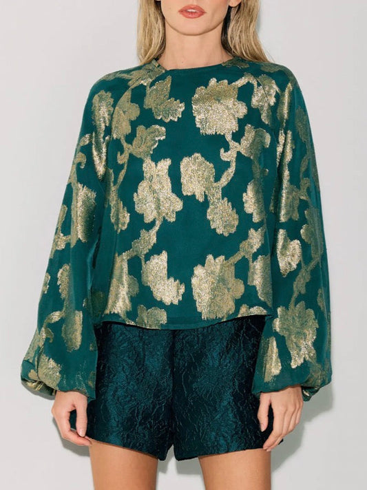 GIULIA JACQUARD TOP
