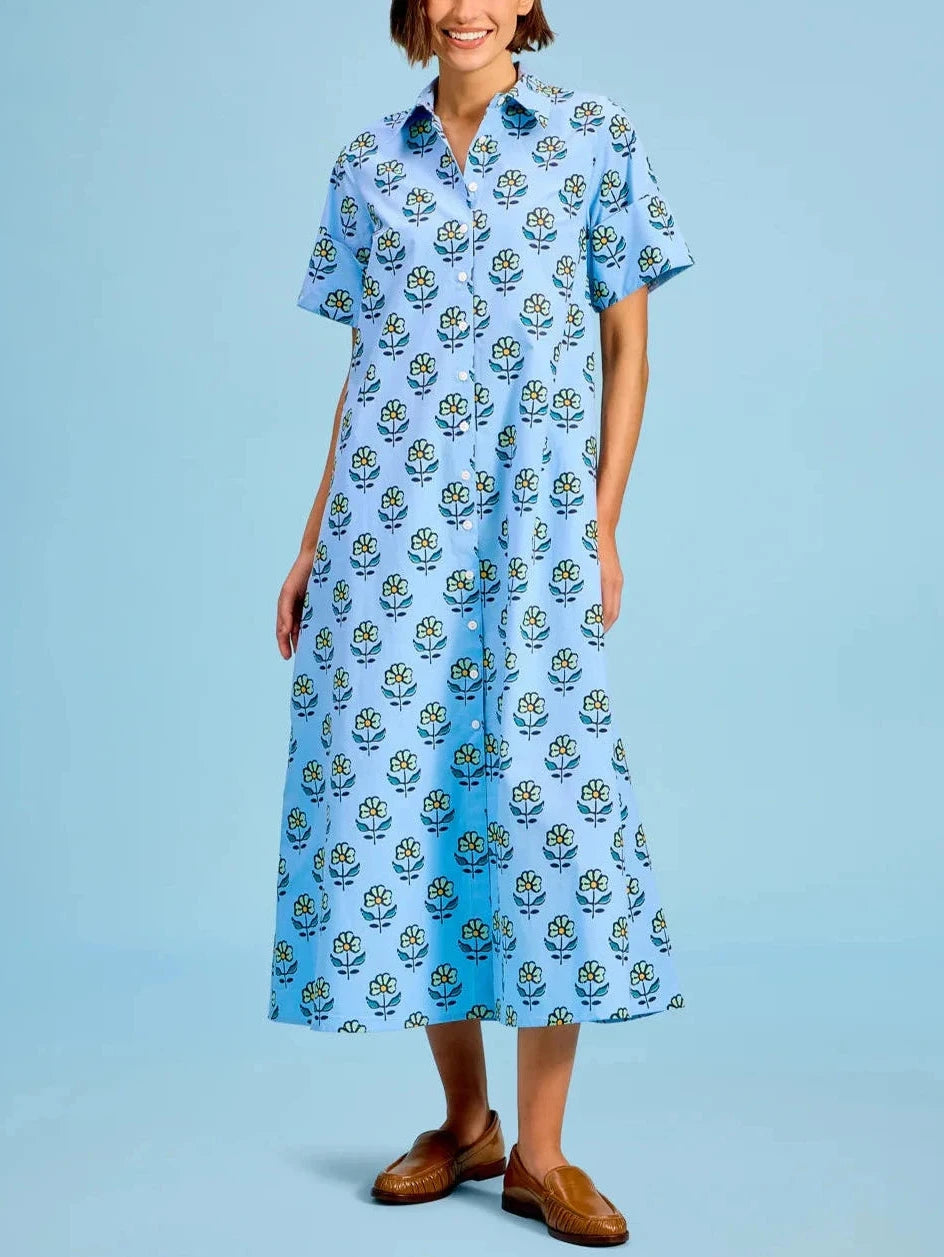 LIVRO GIBBONS DRESS- ORCHID SPRIGS