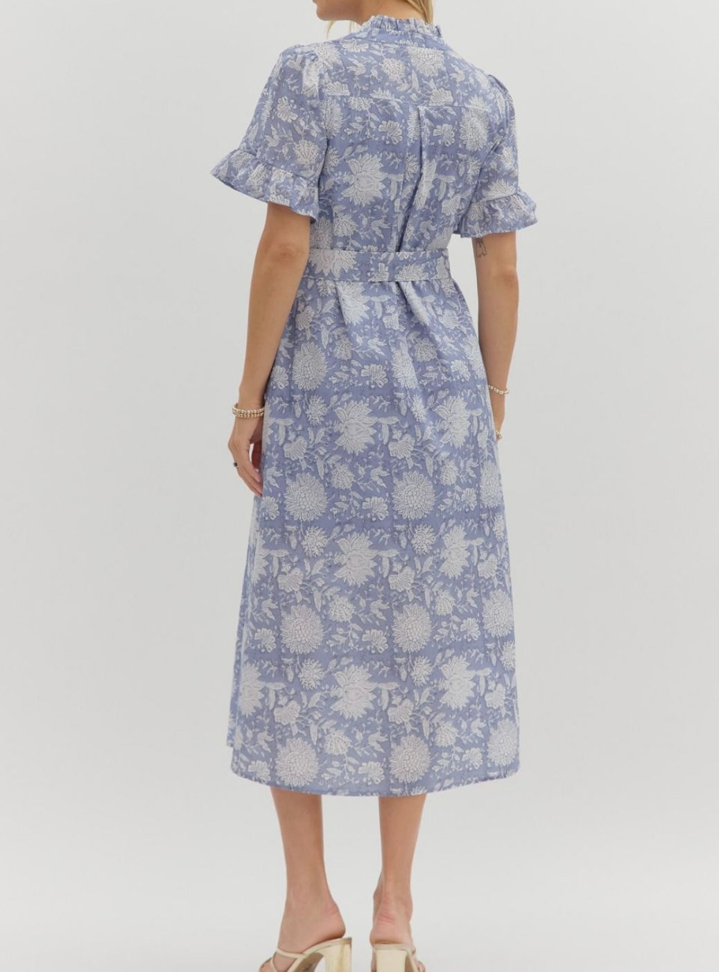 INDIGO DRESS