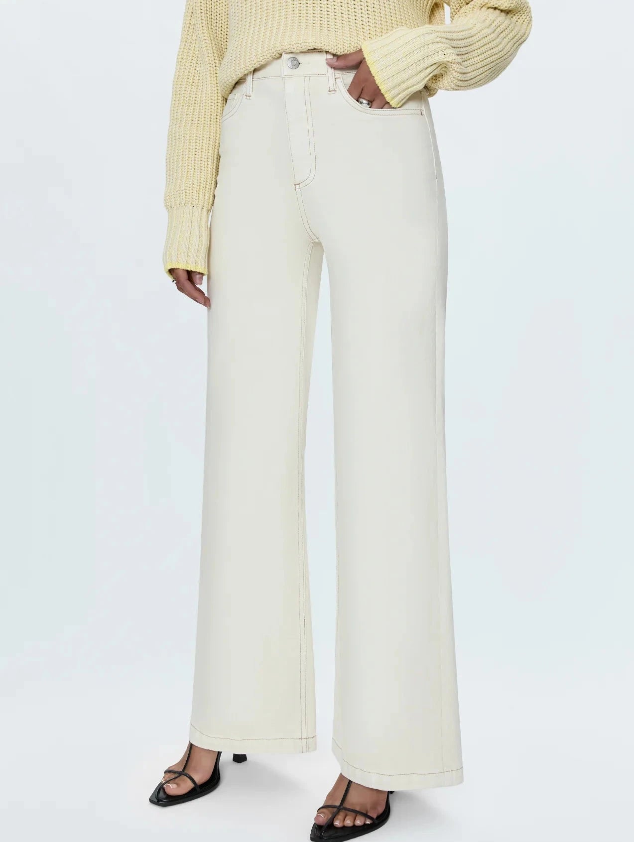 PISTOLA LANA JEANS- ECRU