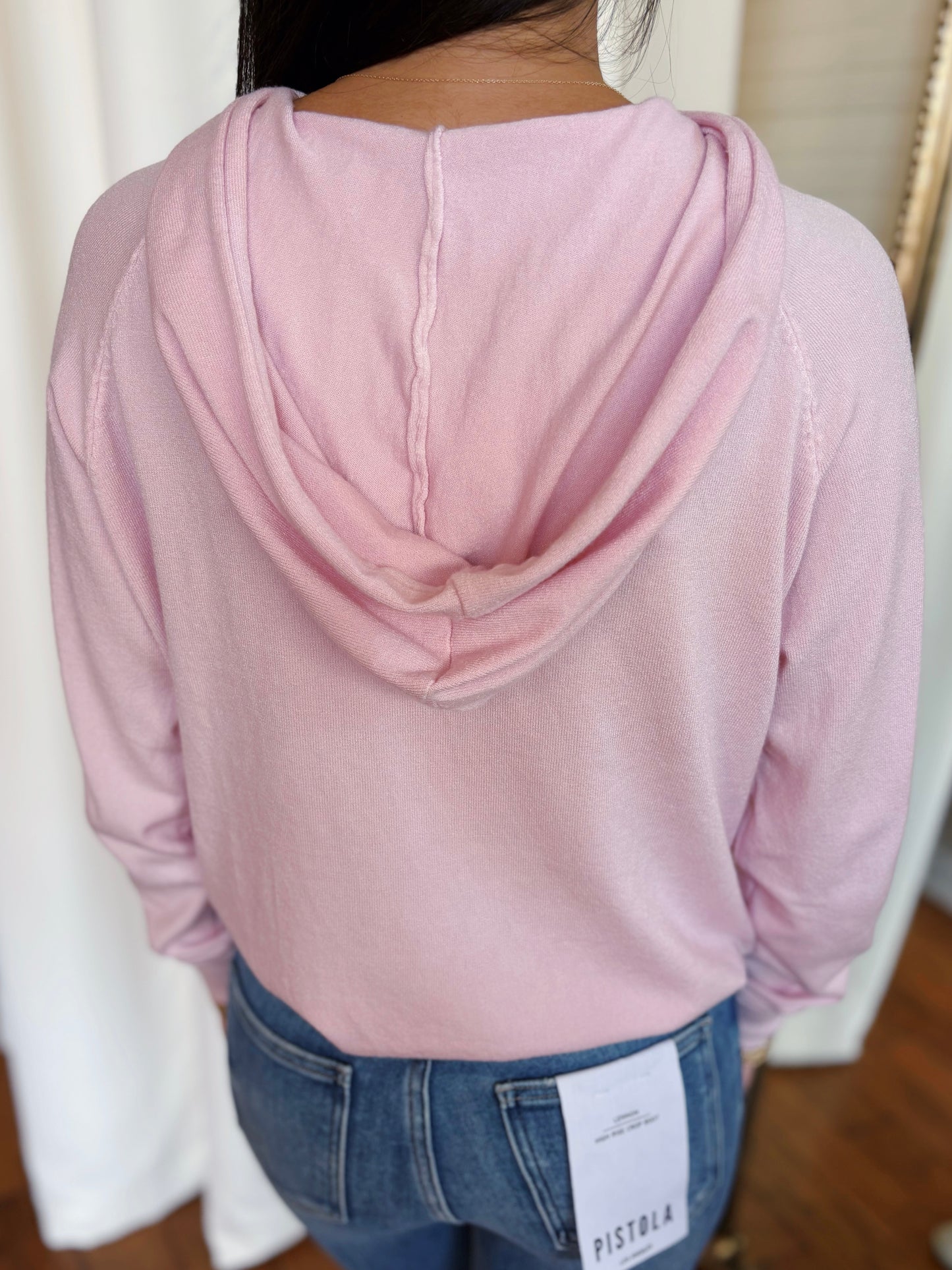 MADISON SWEATER- LIGHT PINK