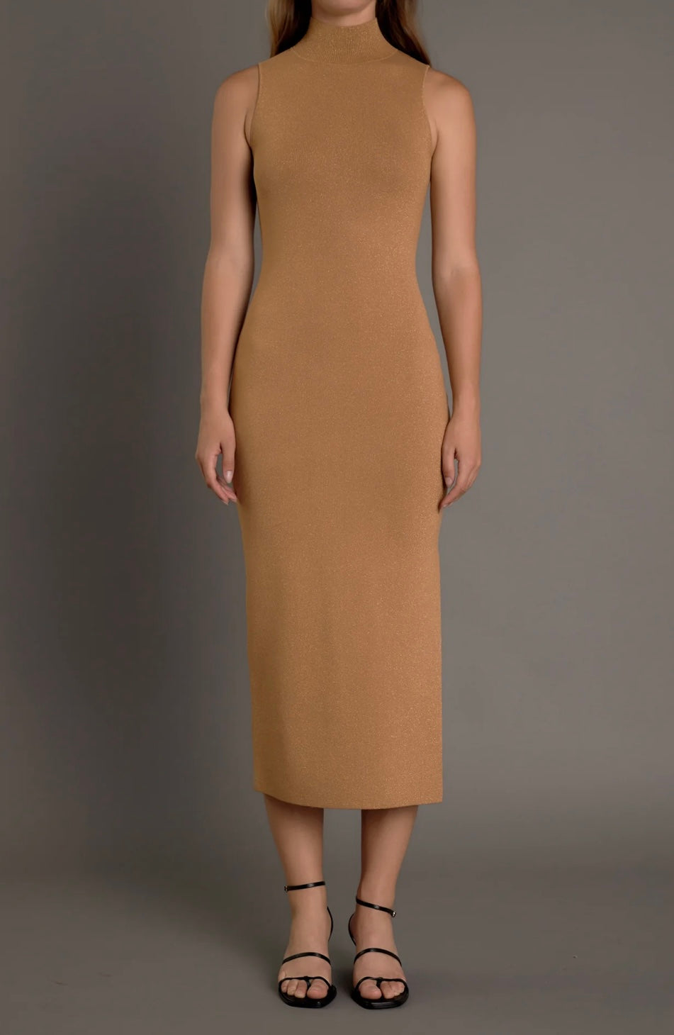 MALANA DRESS- CAMEL