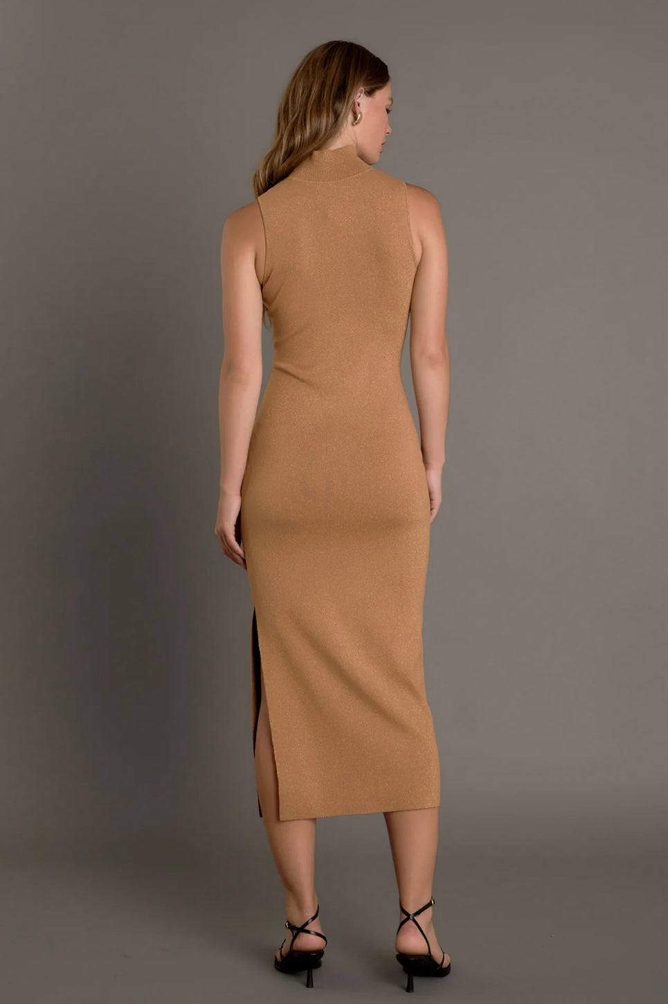 MALANA DRESS- CAMEL