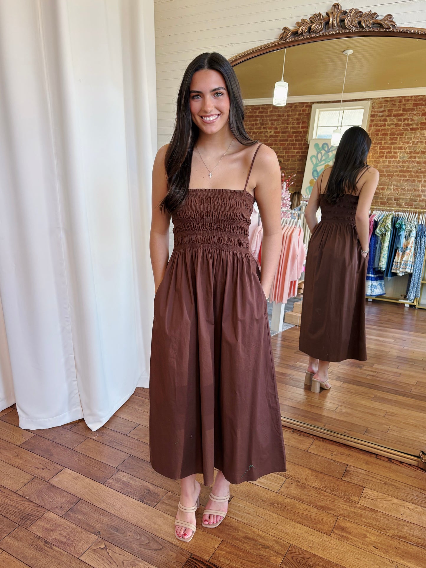PISTOLA BIANCA MAXI SUNDRESS- BRUNA