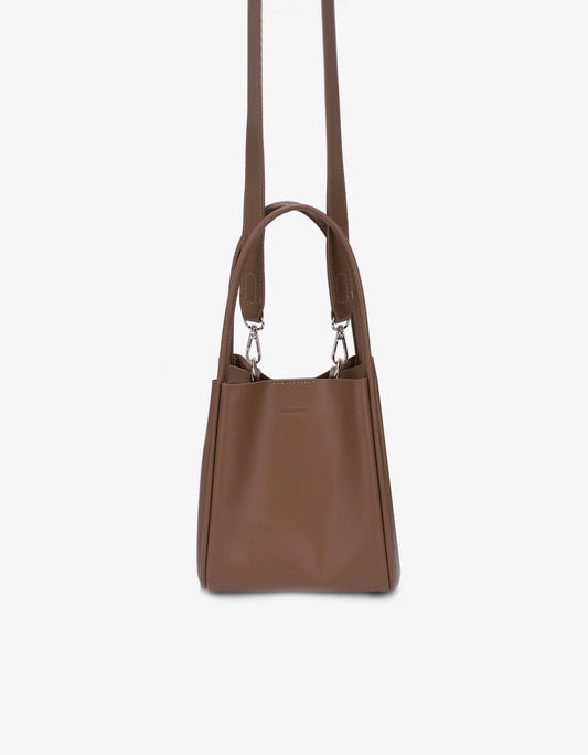 HOLLACE MINI TOTE- TAUPE