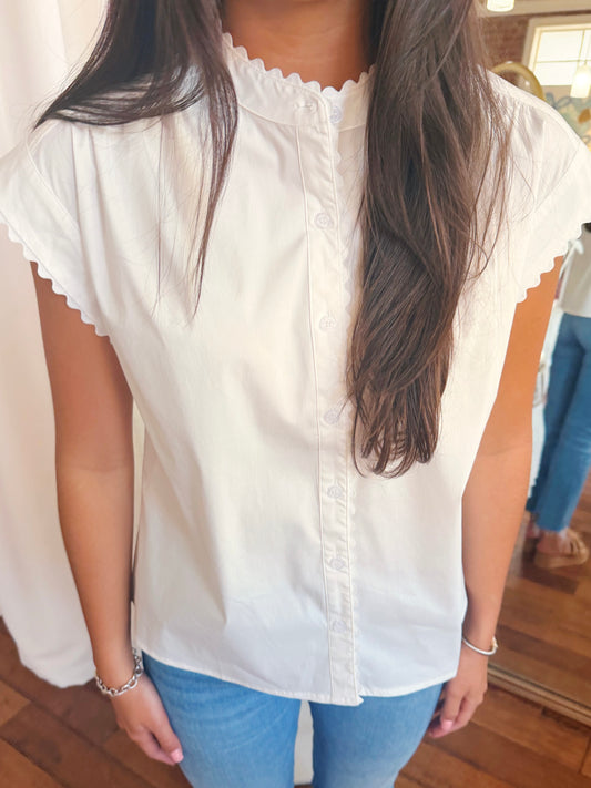 ROSIE TOP- OFF WHITE