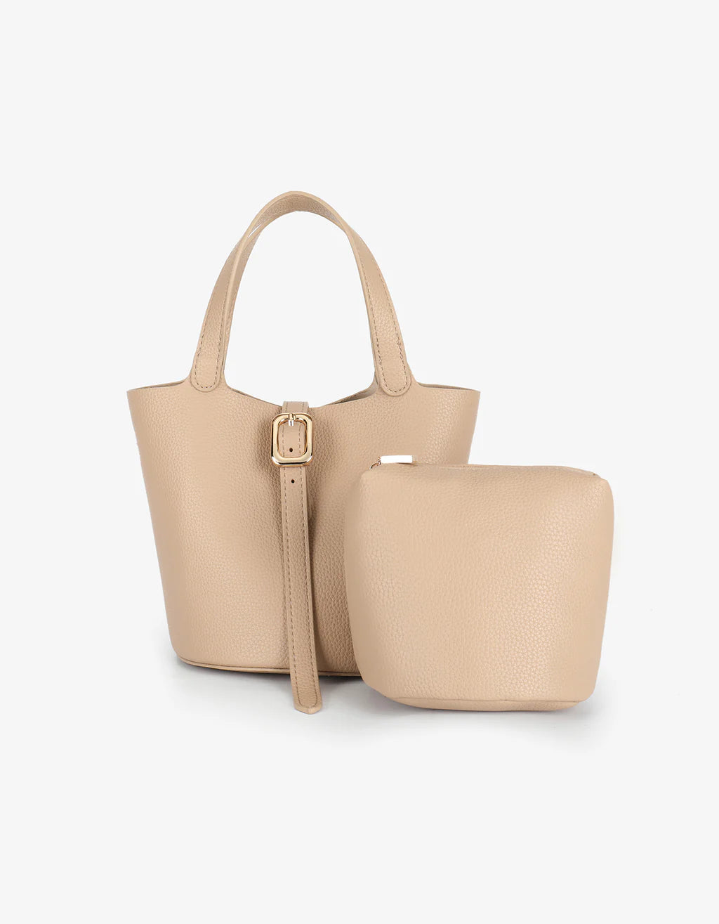 JOYA BUCKET MINI- LIGHT TAN