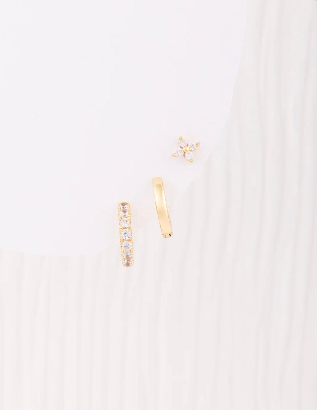 PENELOPE LUXE EARRINGS | SET OF 3