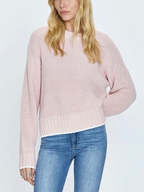 PISTOLA ADINA SWEATER- ICY PINK