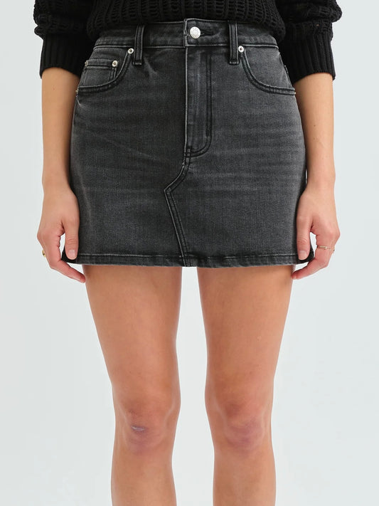 DAZE MALIBU MINI SKIRT- SPADE