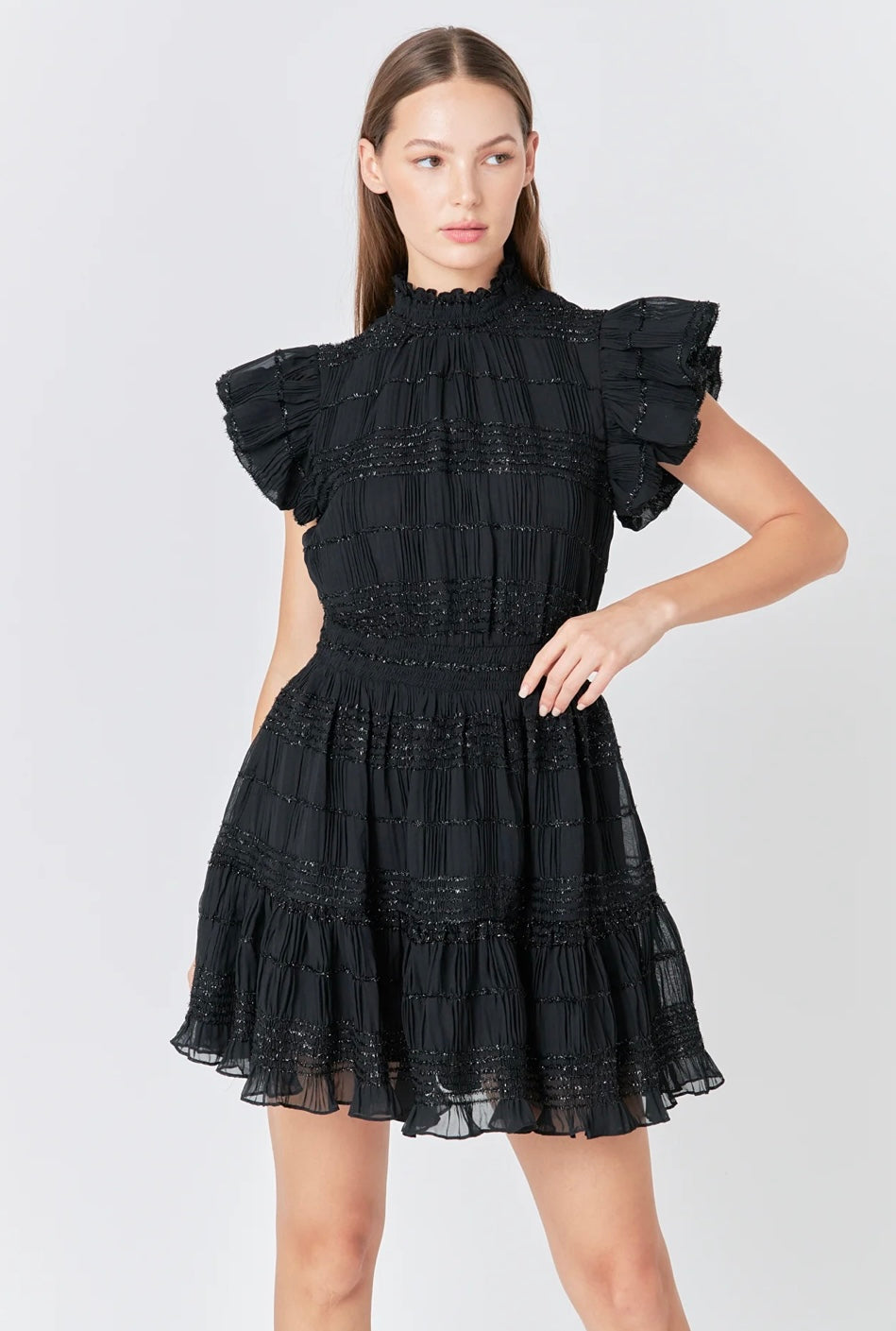 ISABELLA DRESS- BLACK